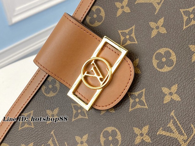 路易威登LV手包 M69184 老花 Pochette Dauphine手袋 LV新款女士手拿包 xxlv2572